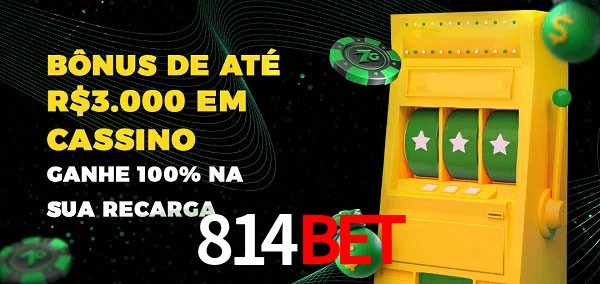 814Bet melhor bônus de depósito